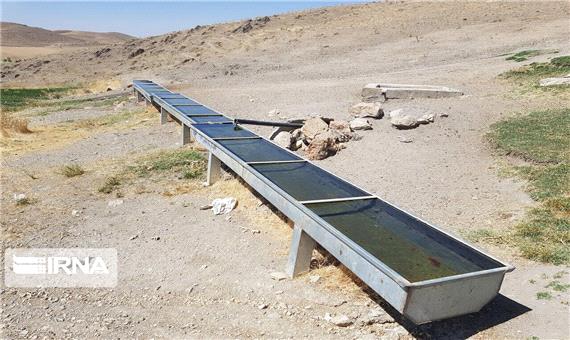 190 دستگاه آبشخور فلزی در مراتع کردستان نصب می‌شود