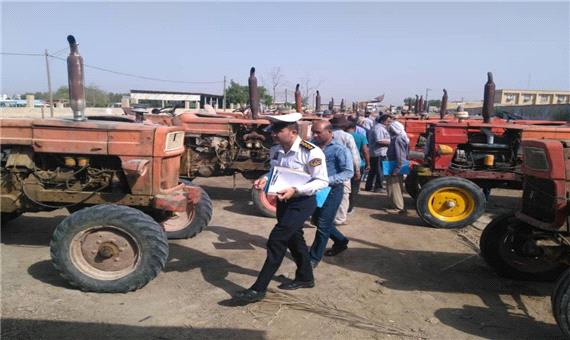 پرونده تعویض پلاک 11 هزار دستگاه ادوات کشاورزی در کردستان تشکیل شد