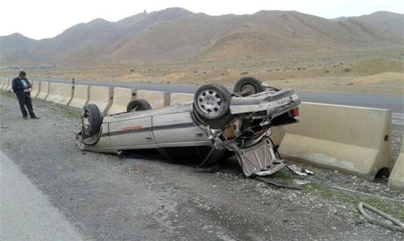 واژگونی پژو در جاده دهگلان به قروه یک کشته و پنج مصدوم برجا گذاشت