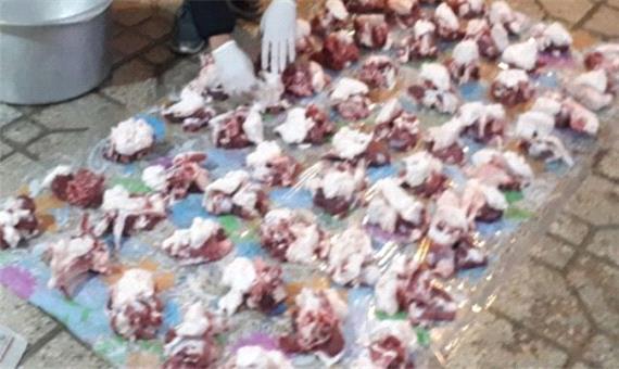 1800 کیلو گوشت قربانی بین نیازمندان کردستان توزیع شد