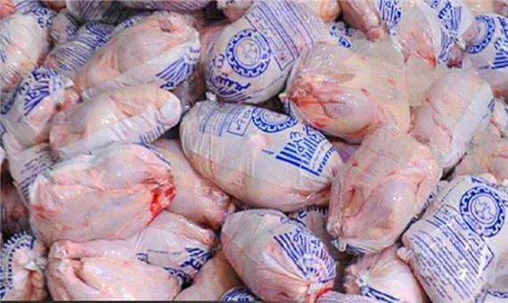900 تن گوشت مرغ منجمد در کردستان توزیع شد