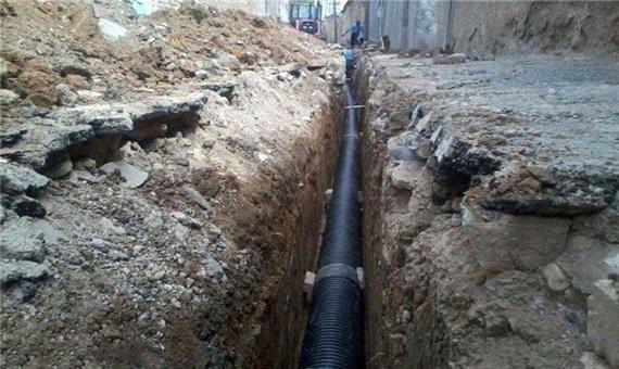 بیش از 19 کیلومتر شبکه فاضلاب شهری در کردستان اصلاح شد