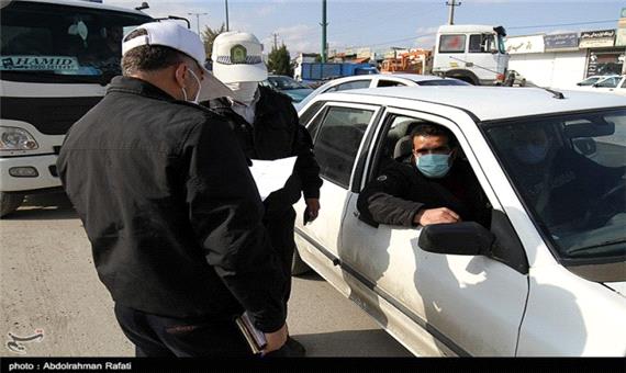 محدودیت‌های کرونایی تردد در جاده‌های کرمانشاه را 44 درصد کاهش داد/ اخطار به مخدوش‌کنندگان پلاک خودرو