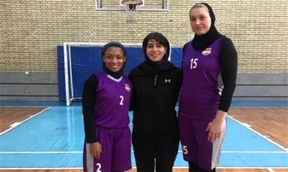 حضور اولین زن آمریکایی در لیگ بسکتبال ایران