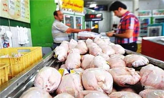 توزیع روزانه مرغ تنظیم بازار در کرمانشاه به 50 تن می‌رسد