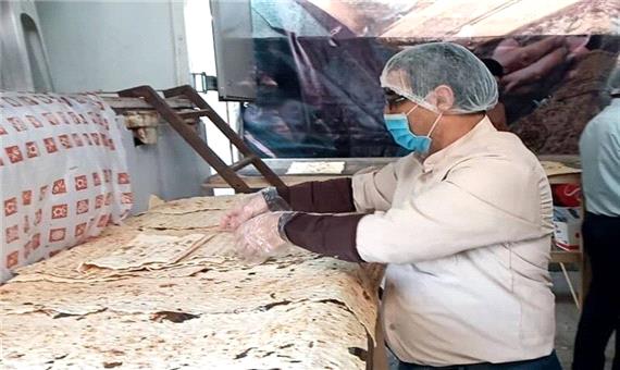 پنج نانوایی در سنندج نان رایگان توزیع کردند
