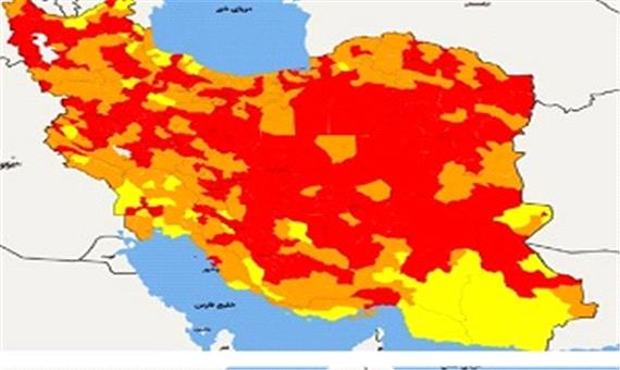 تغییرات مختصر نزولی کرونا در 9 استان