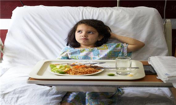 تاثیر غذای بیمارستان روی مرگ و زندگی برخی بیماران