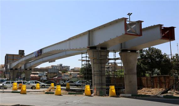 پیشرفت 50 درصدی پروژه تقاطع غیر همسطح بزرگراه شهید باقری با خیابان فرجام