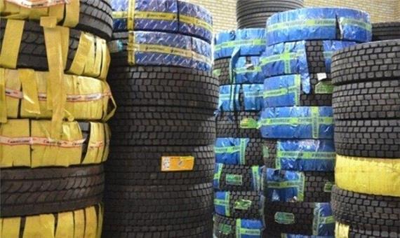 محموله چهار میلیارد ریالی لاستیک قاچاق در حمیل کشف شد