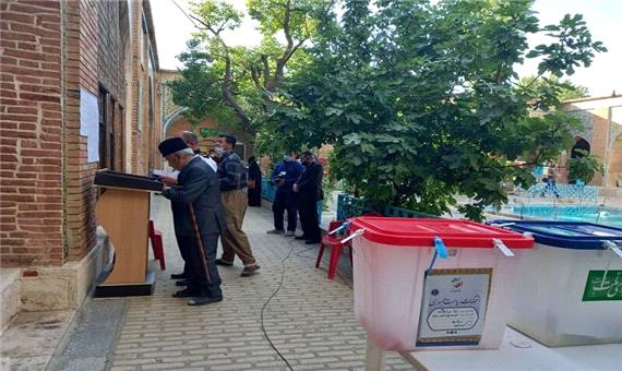 کردستانی ها با شور و شوق پای صندوق‌های رای  آمدند
