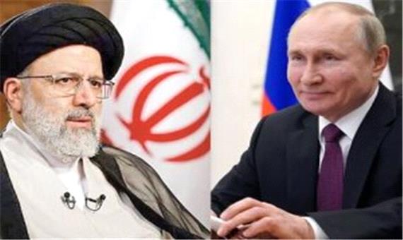 پوتین انتخاب رئیسی به عنوان رئیس جمهور ایران را تبریک گفت