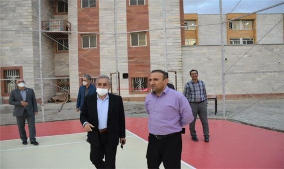 افتتاح زمین چند منظوره ورزشی در دانشگاه کردستان