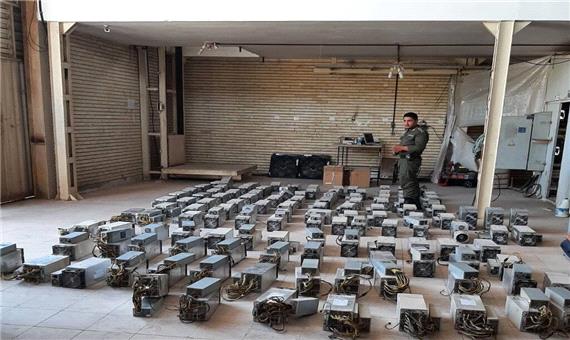 820 دستگاه ماینر غیرمجاز در کردستان کشف و ضبط شد