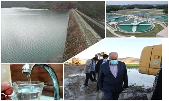 آب شر کرمانشاه کدر اما سالم!/شهروندان نگران سلامت آب نباشند