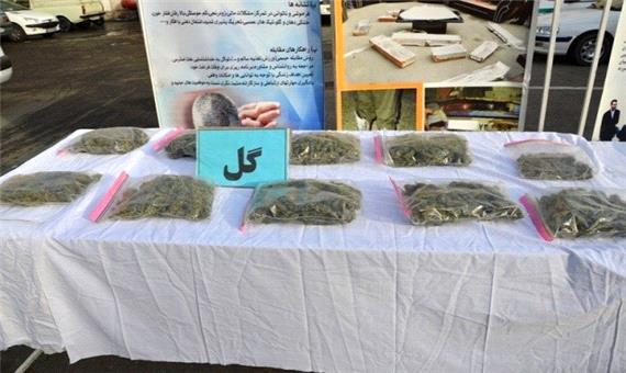 158 کیلوگرم ماده مخدر گُل در کرمانشاه کشف شد