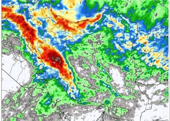 هشدار تشدید فعالیت سامانه بارشی در 20 استان کشور تا پایان هفته
