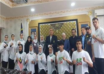عزاداری ملیپوشان مویتای در سفارت ایران در مالزی