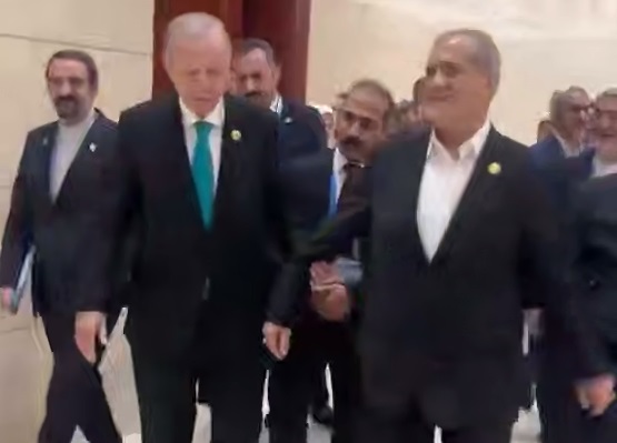 گفتگوی صمیمانه پزشکیان و اردوغان در چین