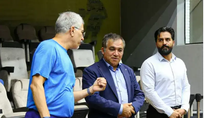 آغاز کار تیم بسکتبال استقلال با حضور تاجرنیا