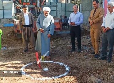 آغاز عملیات احداث ساختمان پزشکان موقوفه حاج شیخ محمد