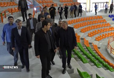 بهره‌برداری از سالن ورزشی ۲۲ گولان