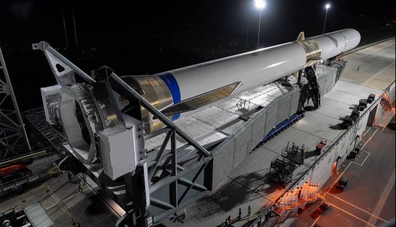 آموزش سوختن موشک New Glenn