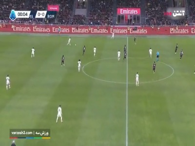 خلاصه بازی آث میلان ۱ - آاس رم ۰