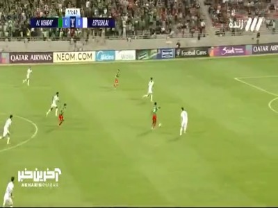 اشتباه خط دفاعی استقلال با واکنش آدان دفع شد