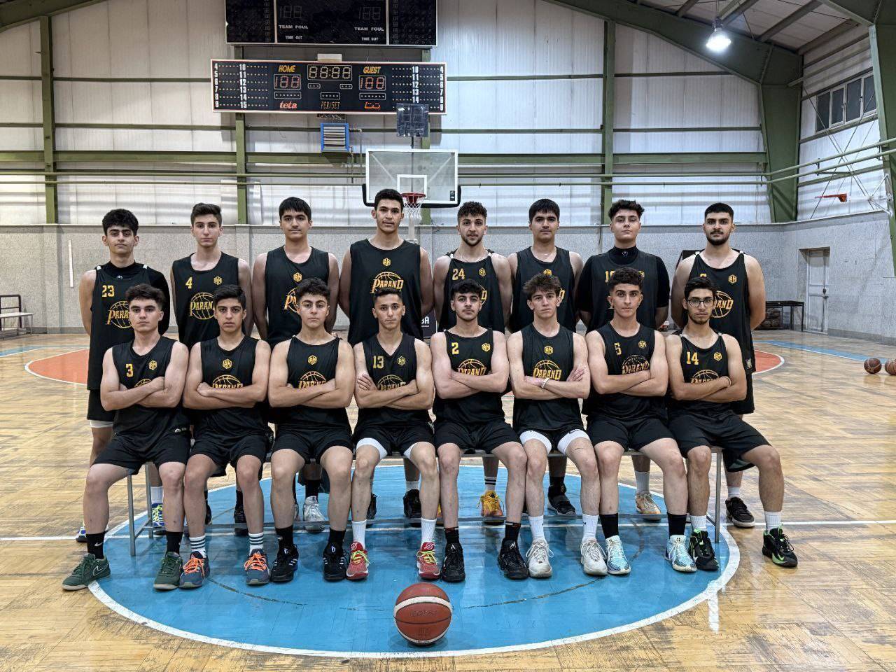 حذف تیم بسکتبال پارند از لیگ جوانان کشور
