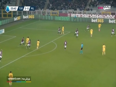 سوپر گل رابیو؛ گل اول میلان به تورینو