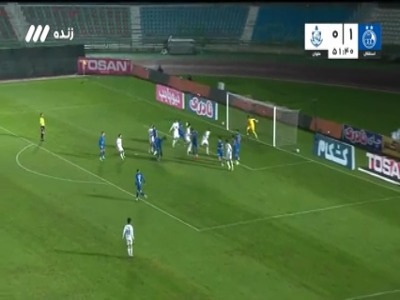 صحنه مشکوک به پنالتی برای ملوان در محوطه استقلال