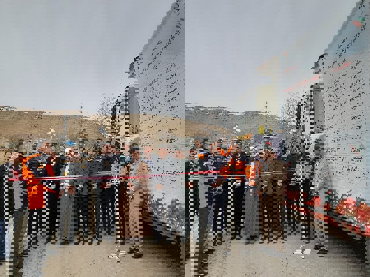 پروژه‌های راهداری سنقروکلیایی در دهه فجر به بهره‌برداری رسید