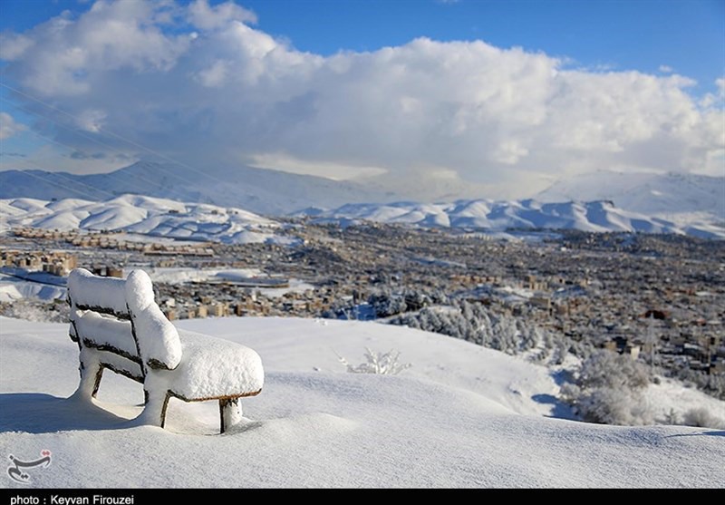 هشدار سطح نارنجی در کردستان؛ کولاک برف و کاهش دید افقی