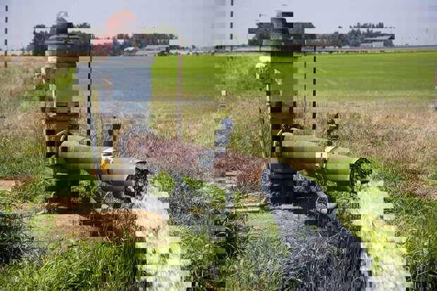 چاه آب شرب شهر گودین دوباره وارد مدار شد