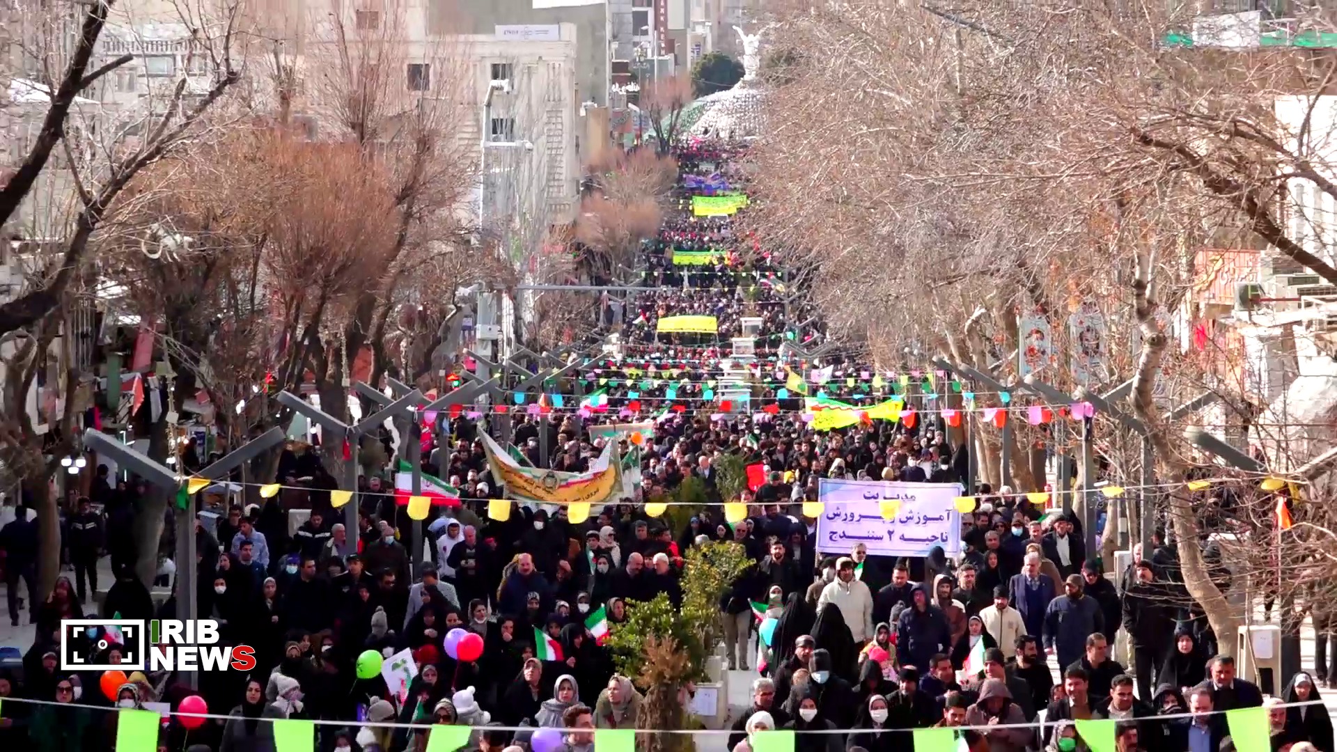 اعلام مسیر‌های راهپیمایی ۲۲ بهمن در کردستان