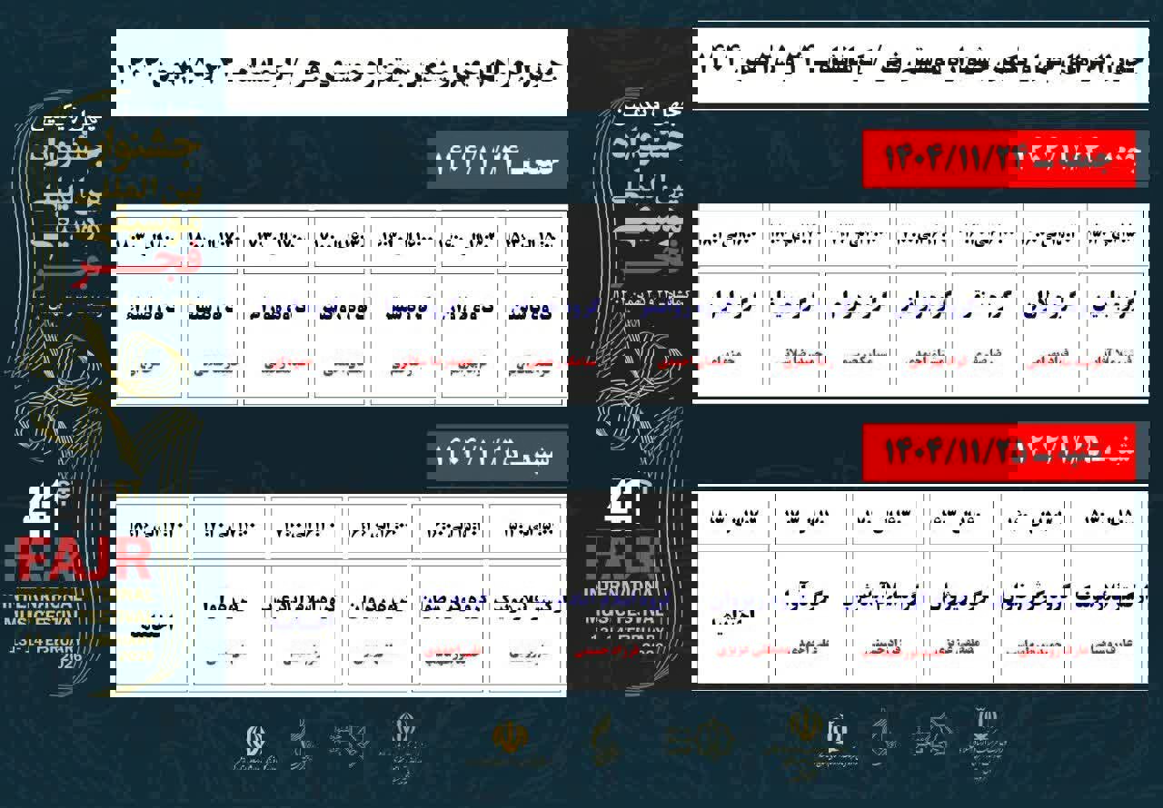 تیموری: جدول اجراهای جشنواره موسیقی فجر اعلام شد