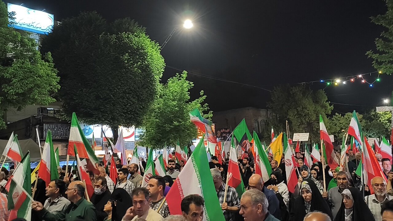 هشتاد و هشتمین اجتماع نحن منتقمون مردم کرمانشاه