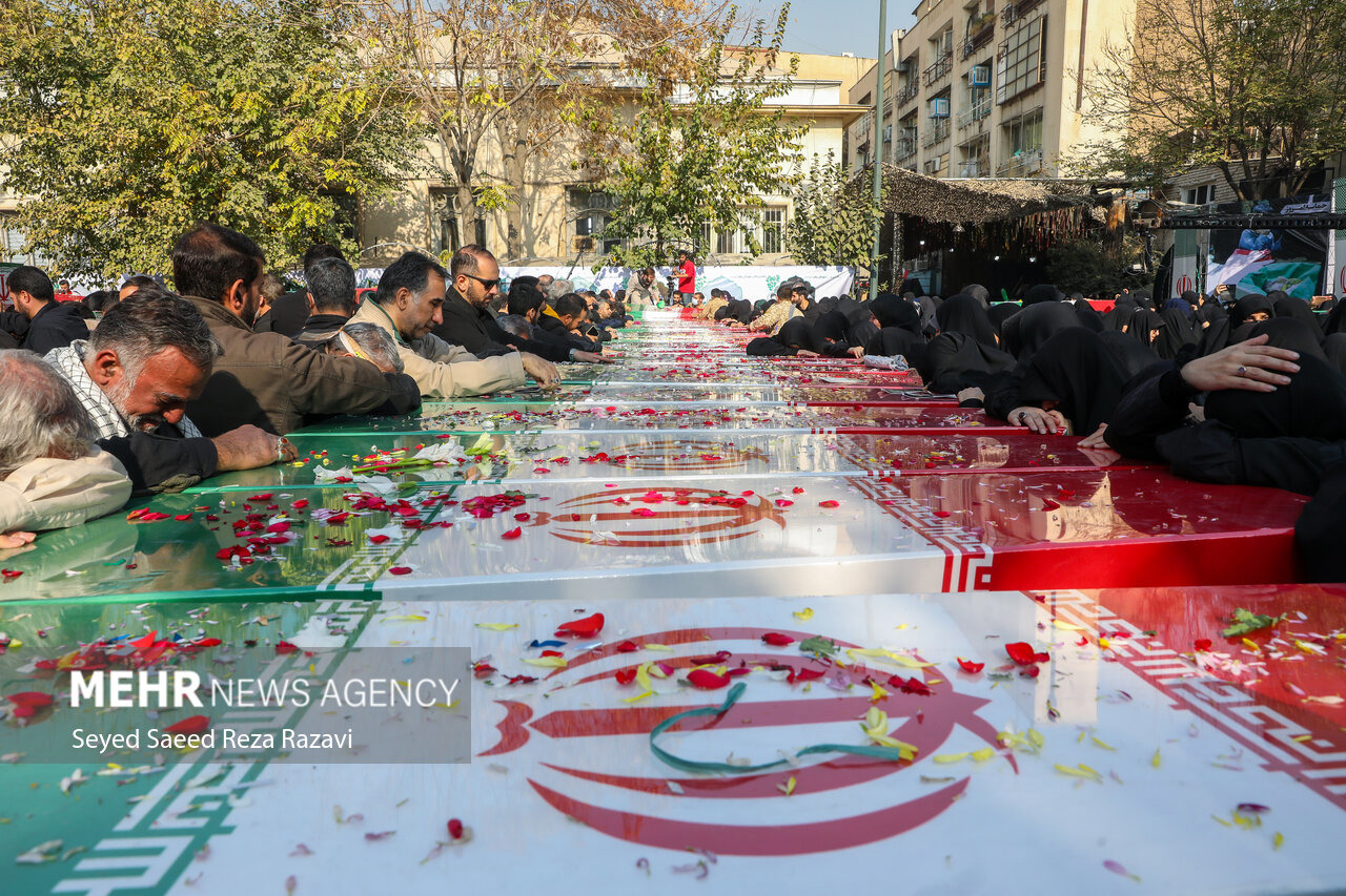 برگزاری سالگرد شهدای جنگ ۱۲ روزه در کرمانشاه