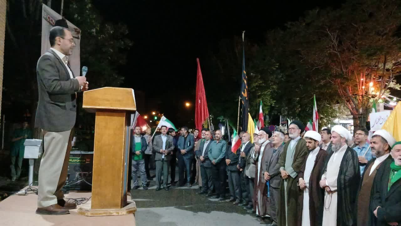 میدان‌داری مردم بیجار گروس در حمایت از انقلاب اسلامی ایران
