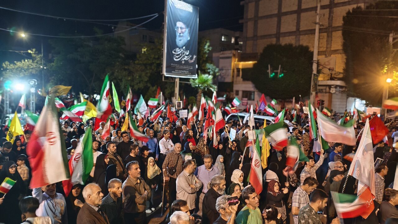 نود و نهمین اجتماع نحن منتقمون مردم کرمانشاه