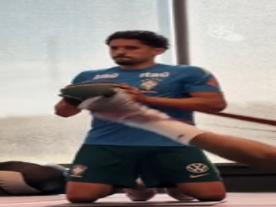 تمرینات بزیل در آستانه جام جهانی
