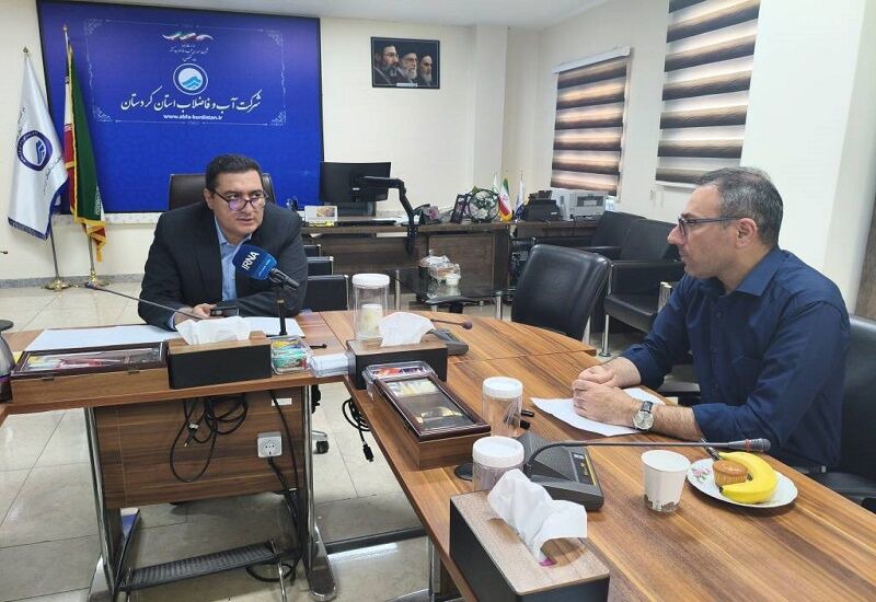 مصرف آب خانگی در کردستان بالاتر از میانگین کشوری است