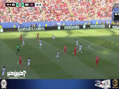 با یک ضربه شیرجه‌ای؛ گل اول نروژ به عراق توسط ارلینگ هالند