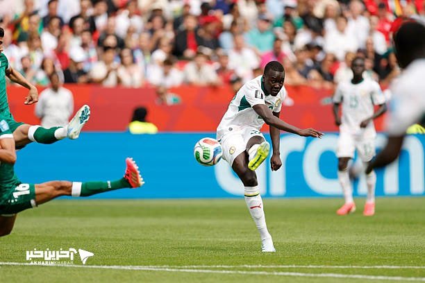گل سوم سنگال به عراق توسط پاپه گی
