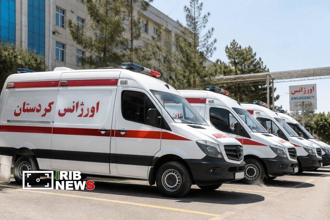 ثبت بیش از ۶ هزار تماس با اورژانس کردستان در یک هفته