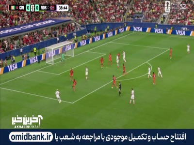 گل اول نروژ به ساحل عاج توسط اگبادو