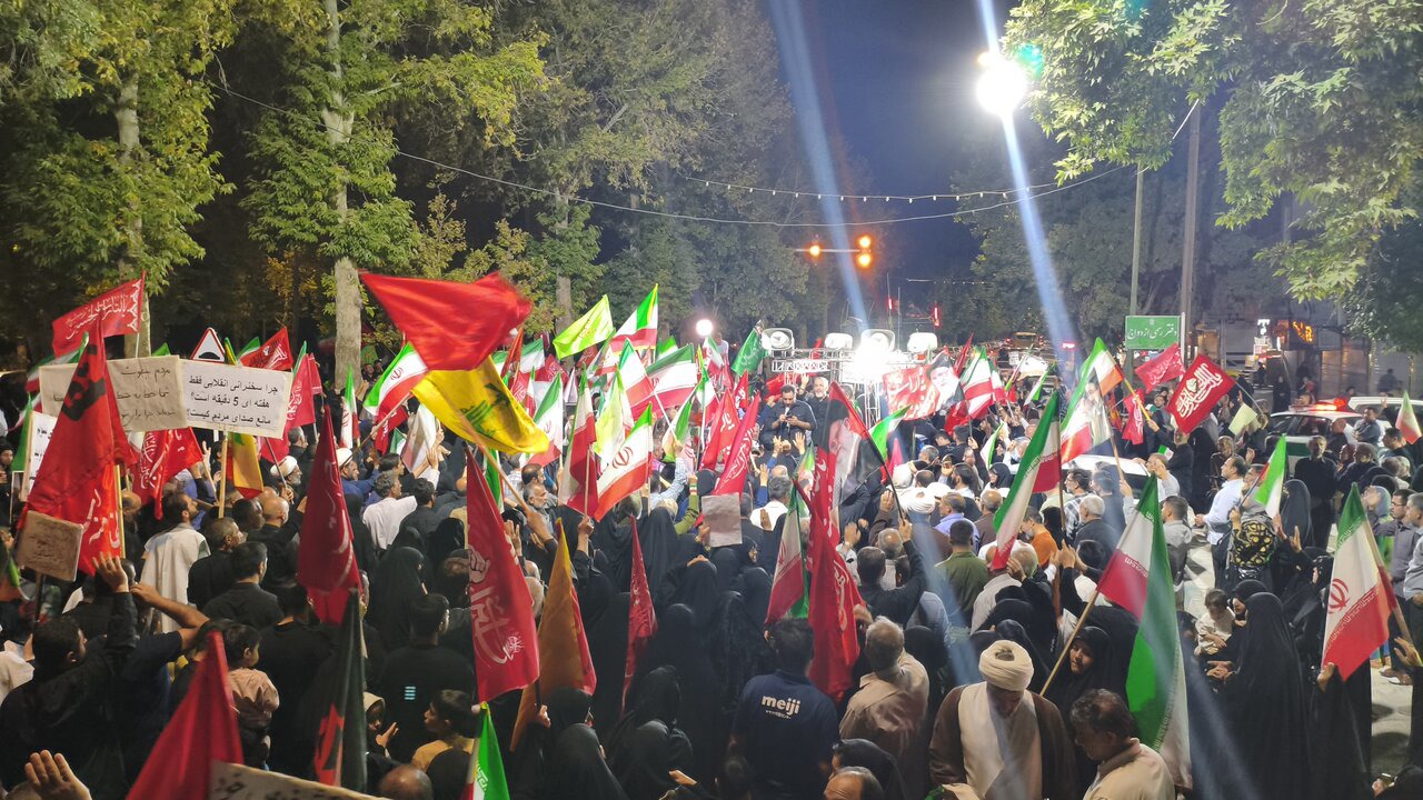 صد و سی‌وهفتمین اجتماع «نحن منتقمون» در کرمانشاه برگزار شد