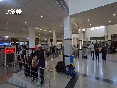 تردد روان زائران اربعین در مرز خسروی