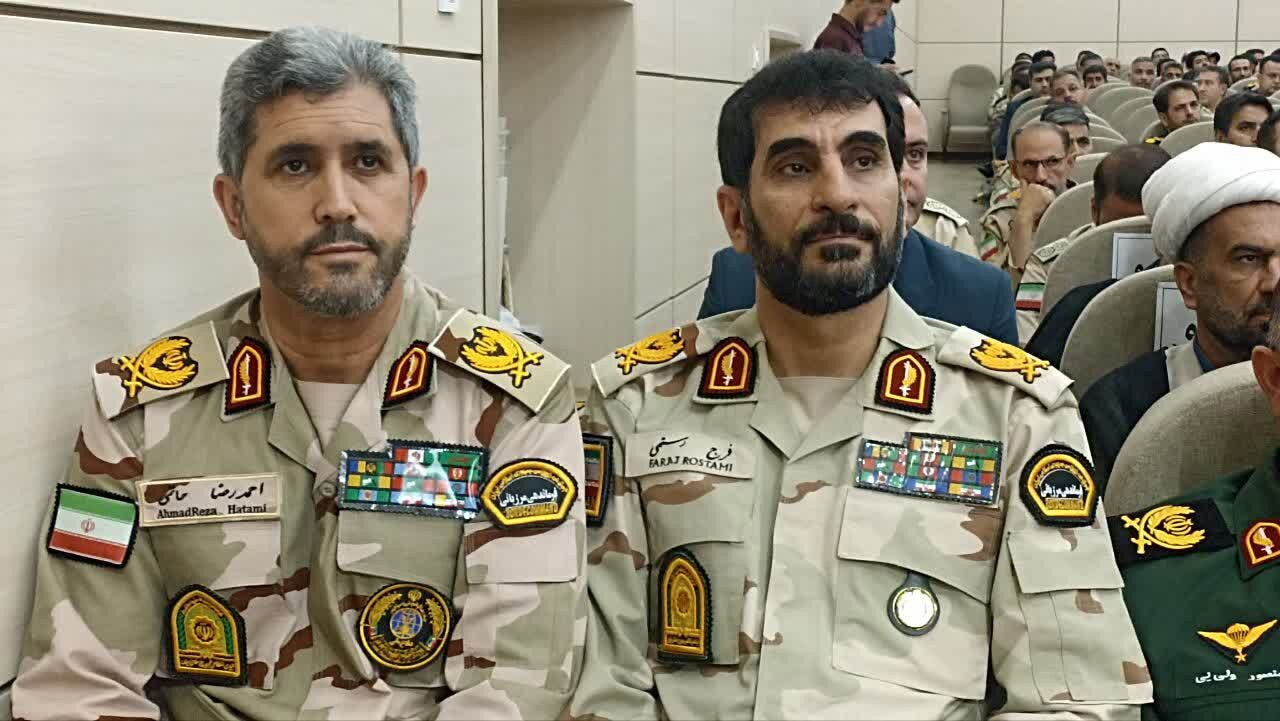 فرمانده جدید مرزبانی کردستان با حضور مسئولان کشوری معرفی شد